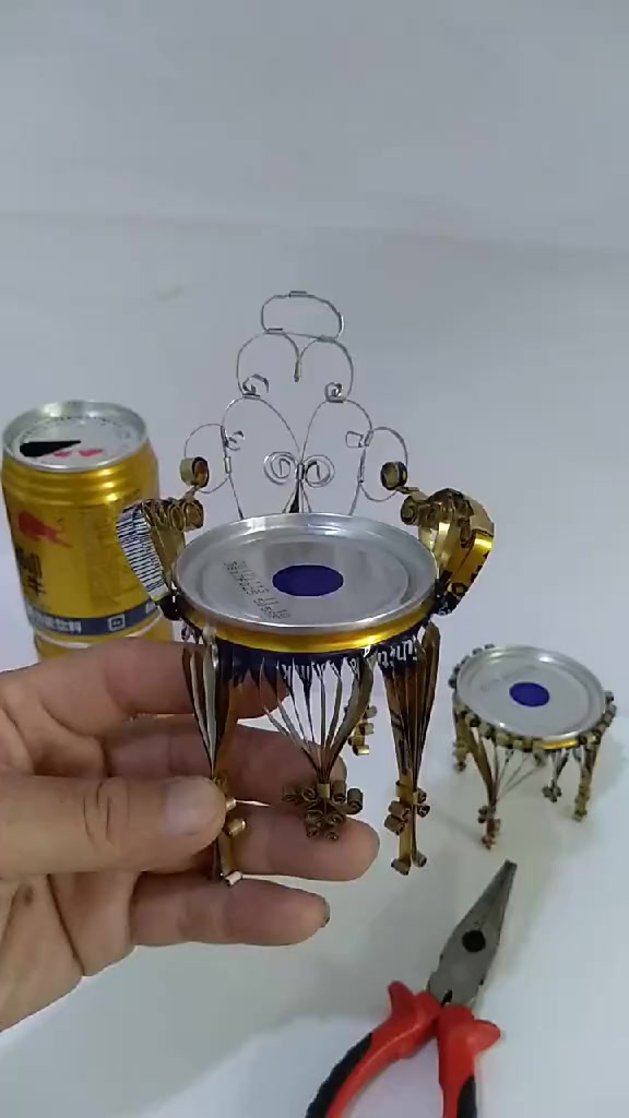 纯手工易拉罐作品