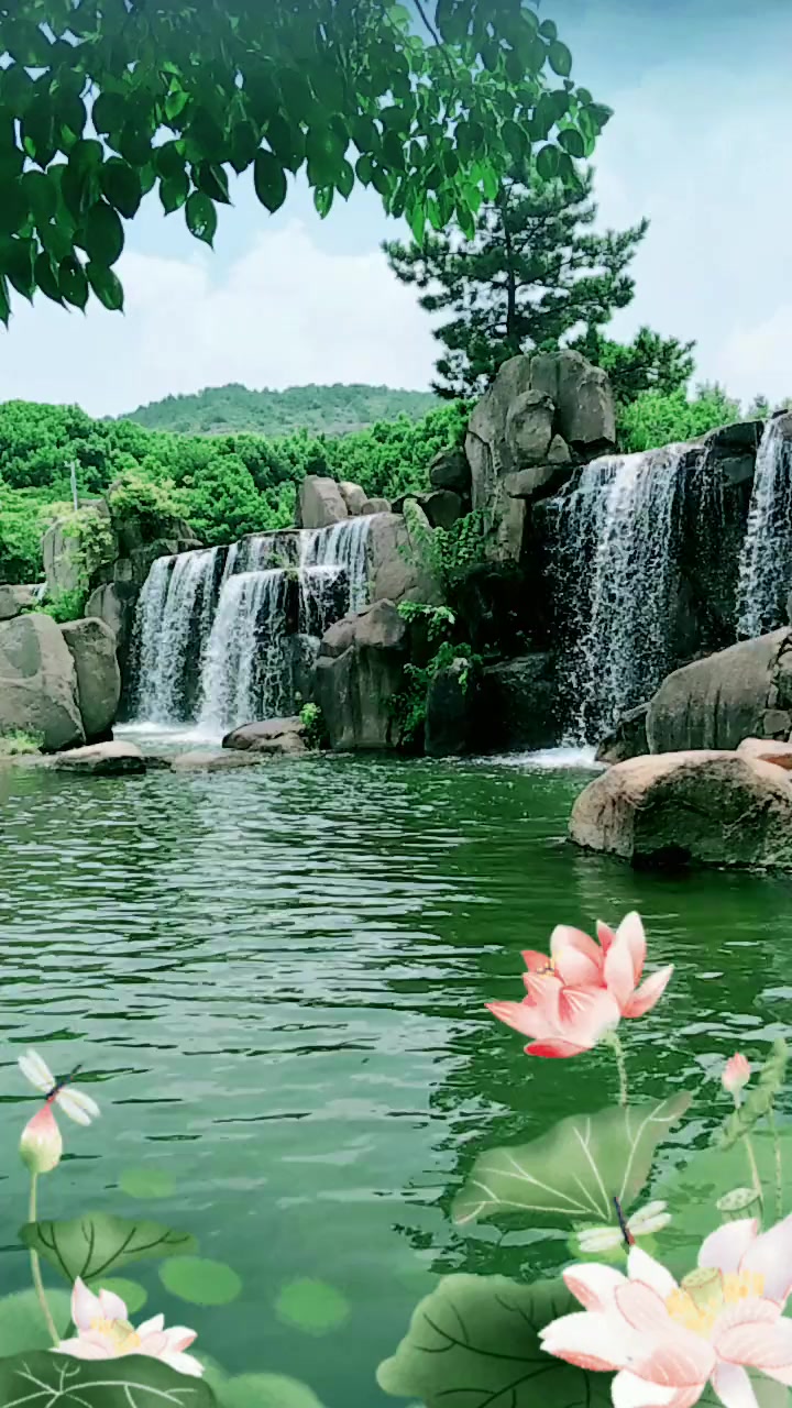 龙池风景区之云谷飞瀑