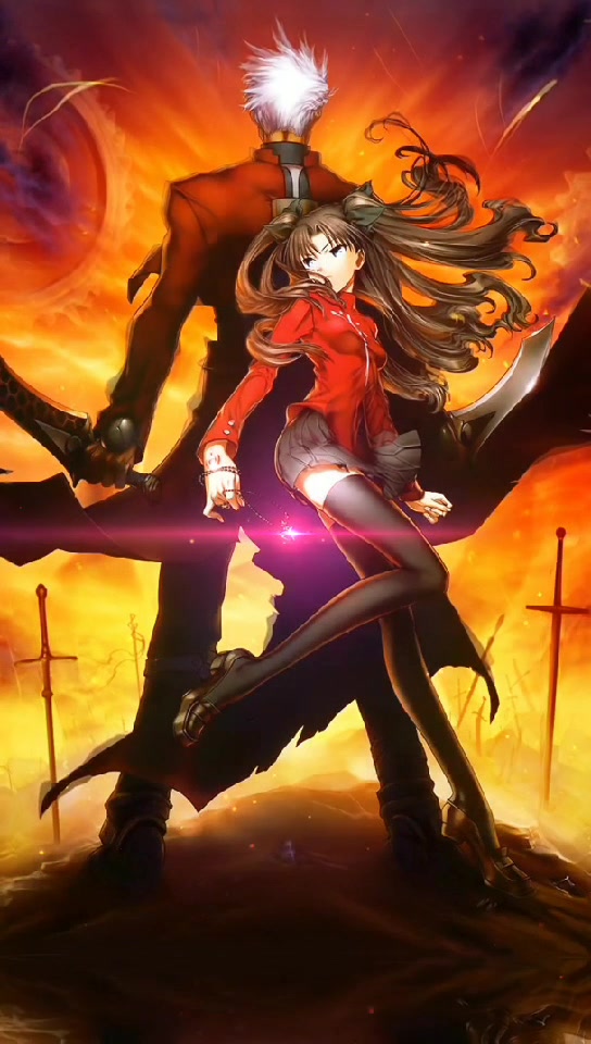 动漫壁纸#圣杯之战 凛archer