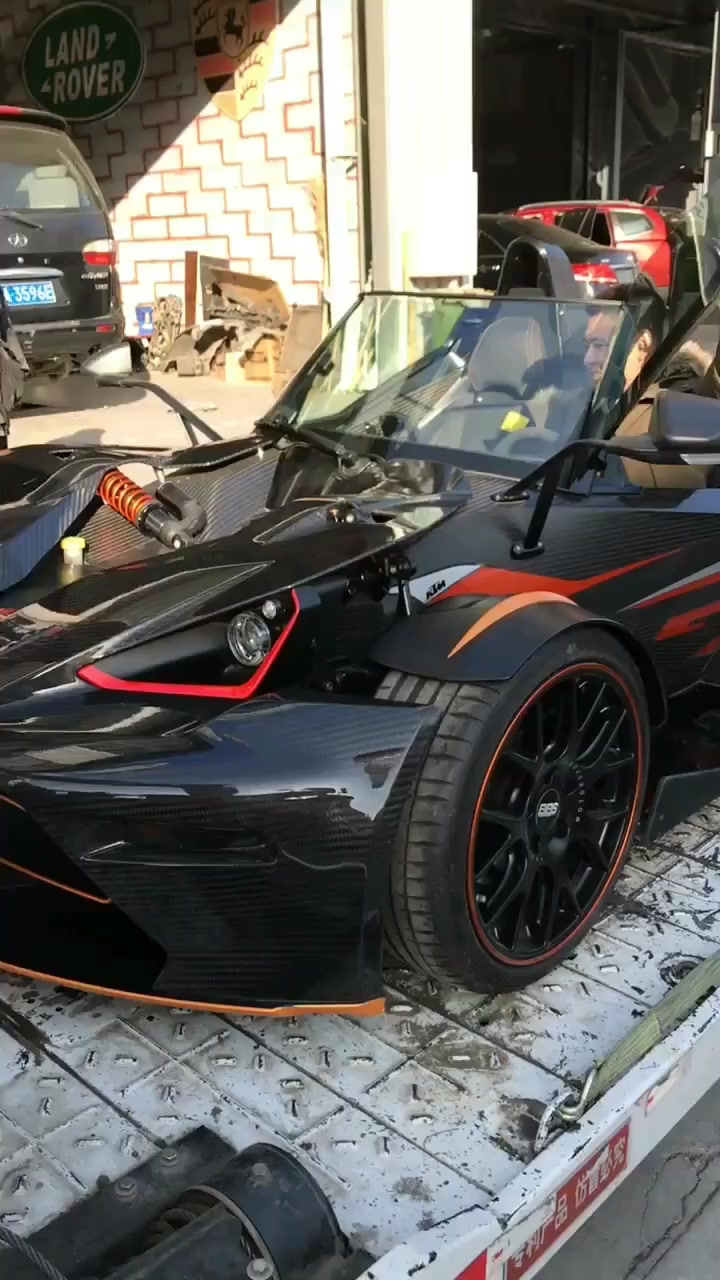 明星#超级大号卡丁车ktm跑车