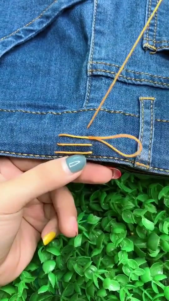 老裁缝传承修改裤腰的小技巧