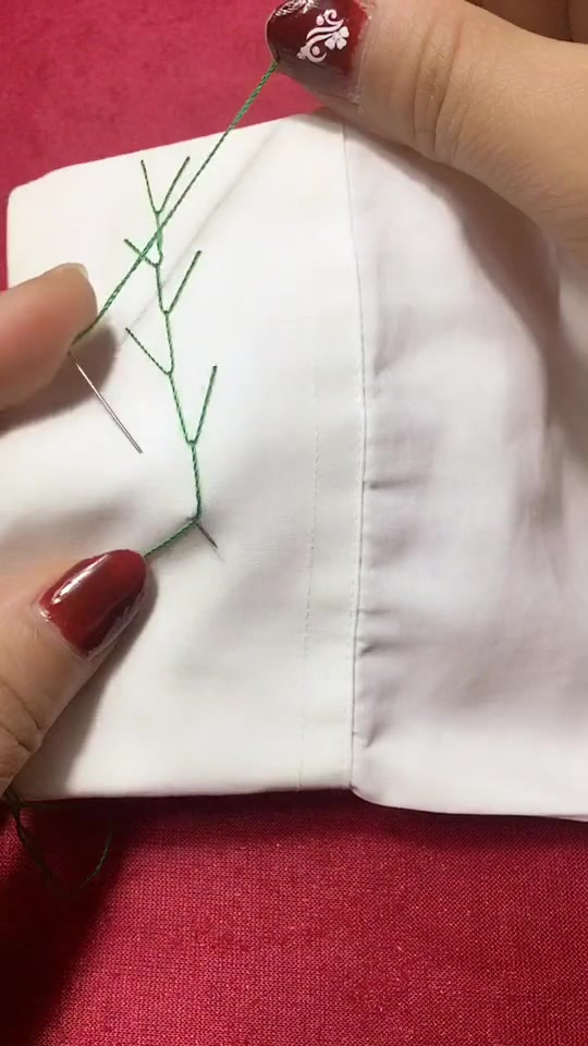 袖口这样缝好看