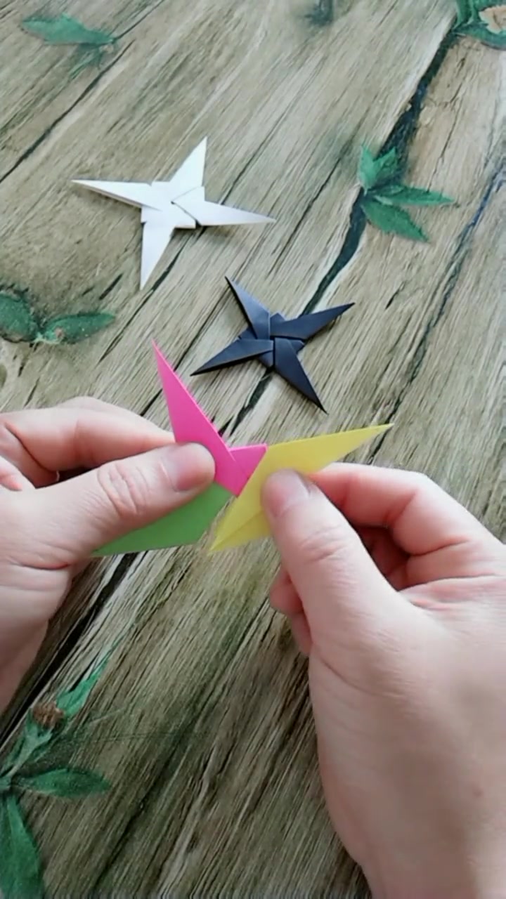 十字花镖教程,万种折纸更新不断