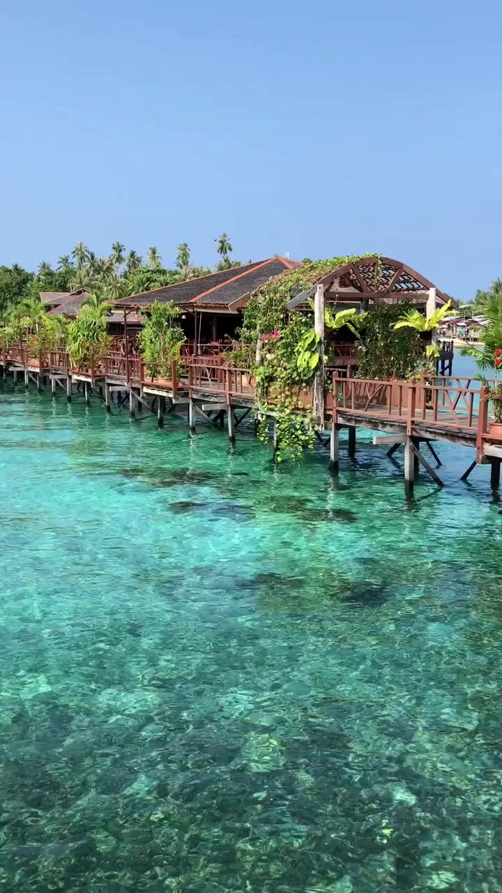 旅游#马来西亚仙本那邦邦岛!