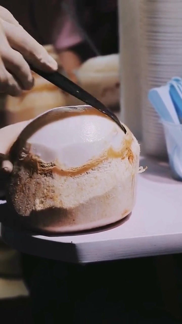 旅游#网红椰子蛋,强迫症患者表示无法抗拒!