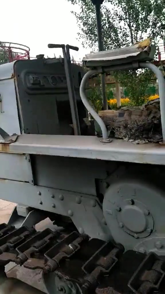 60年前最早的自走收割机,存世的没有几台了