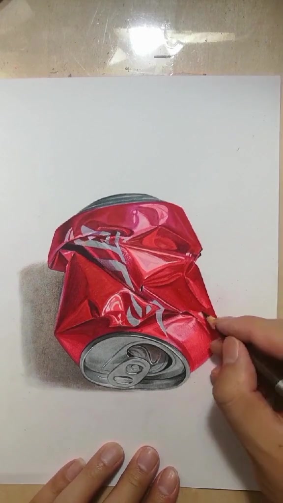 铛哩个铛#可乐瓶捏爆