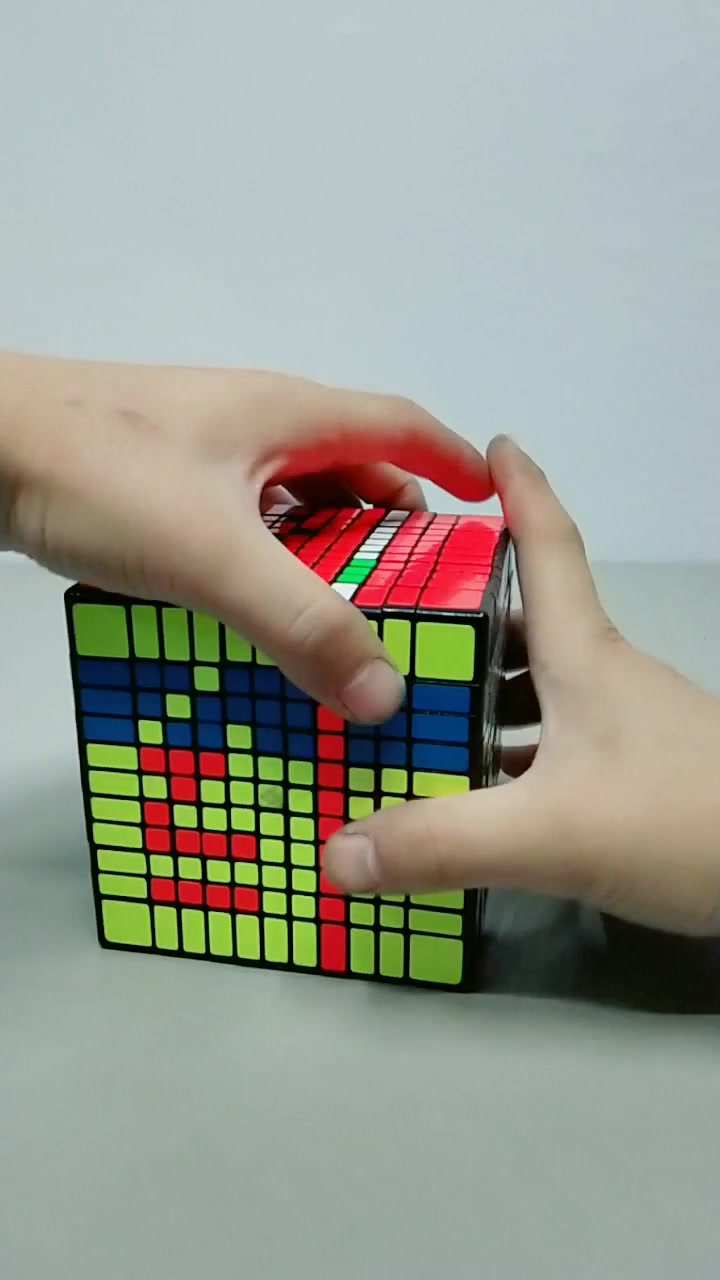 十一阶魔方拼字——给