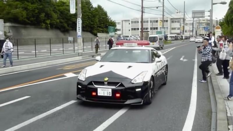 最强警车!!日本第一辆日产R35-GTR警车！,,,好看视频