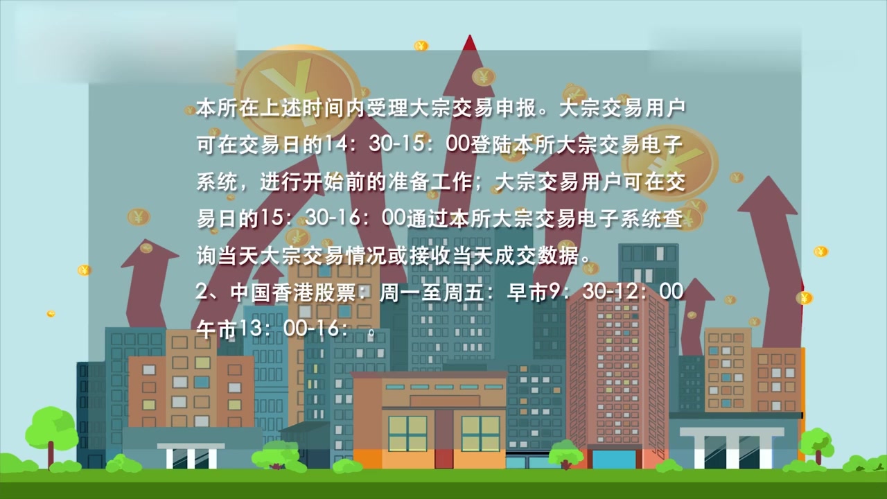 中国股市开盘时间是什么时候