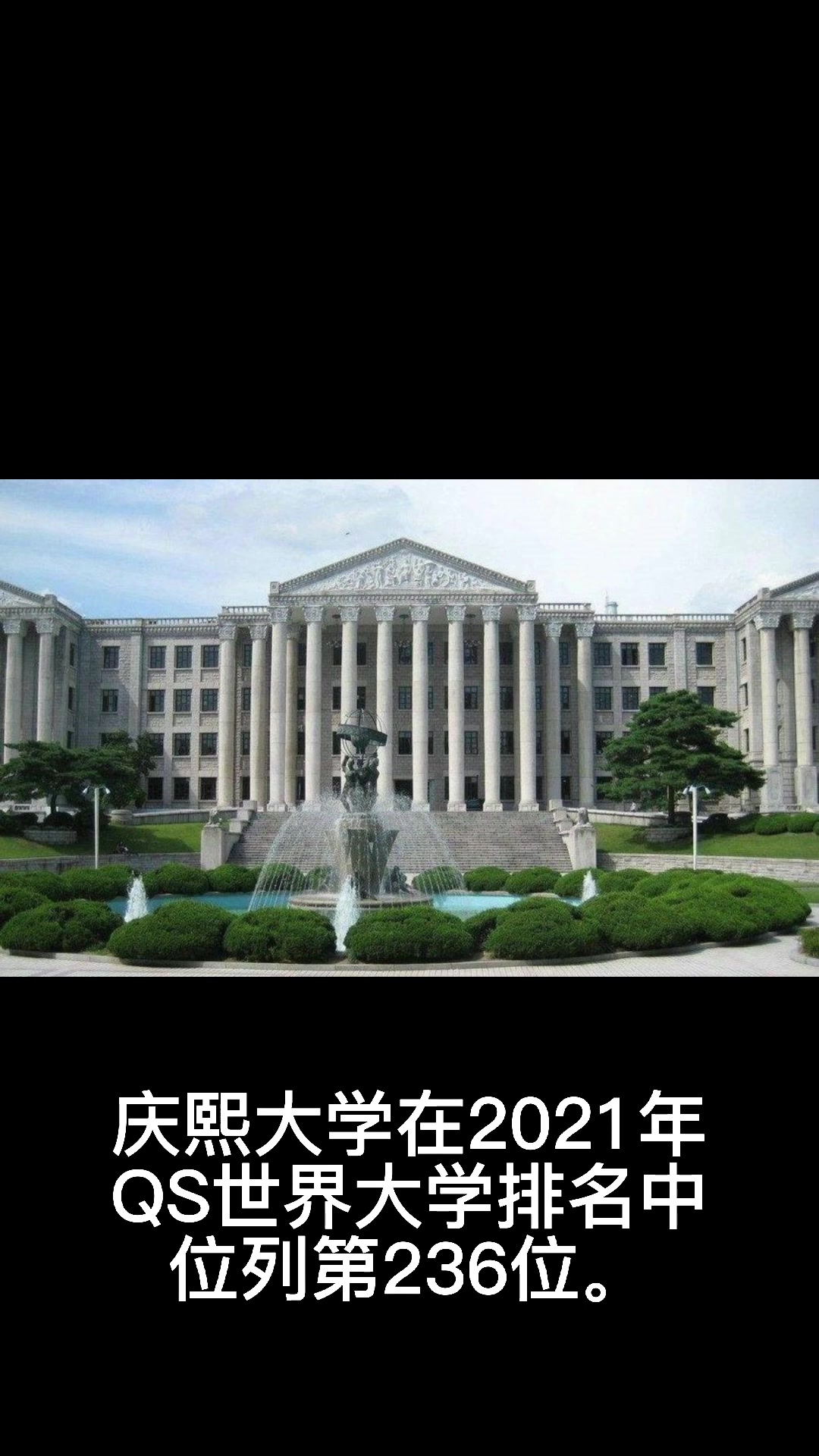 庆熙大学世界排名
