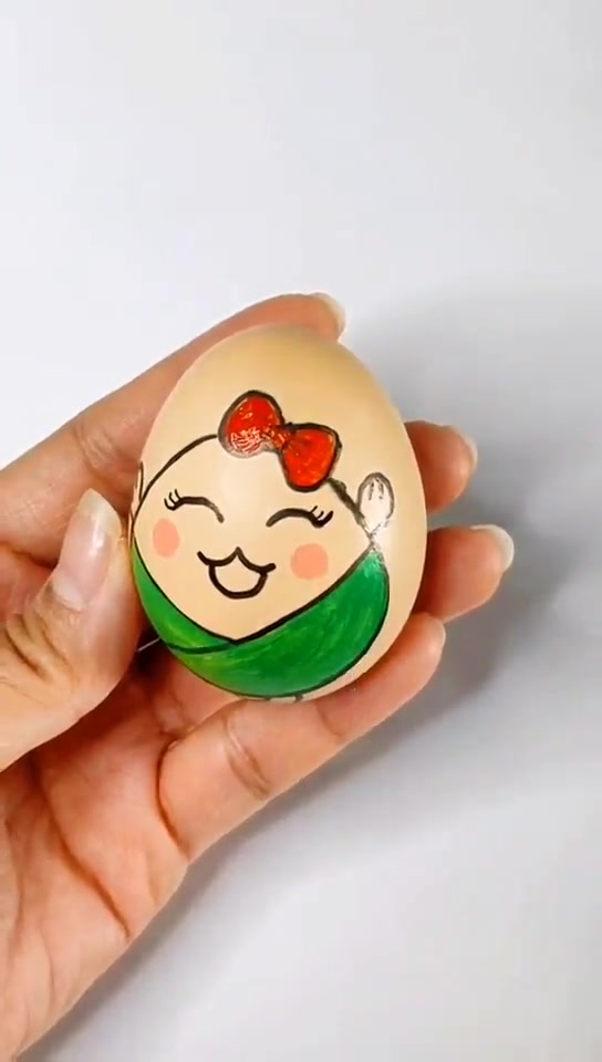 鸡蛋画粽子你知道吗