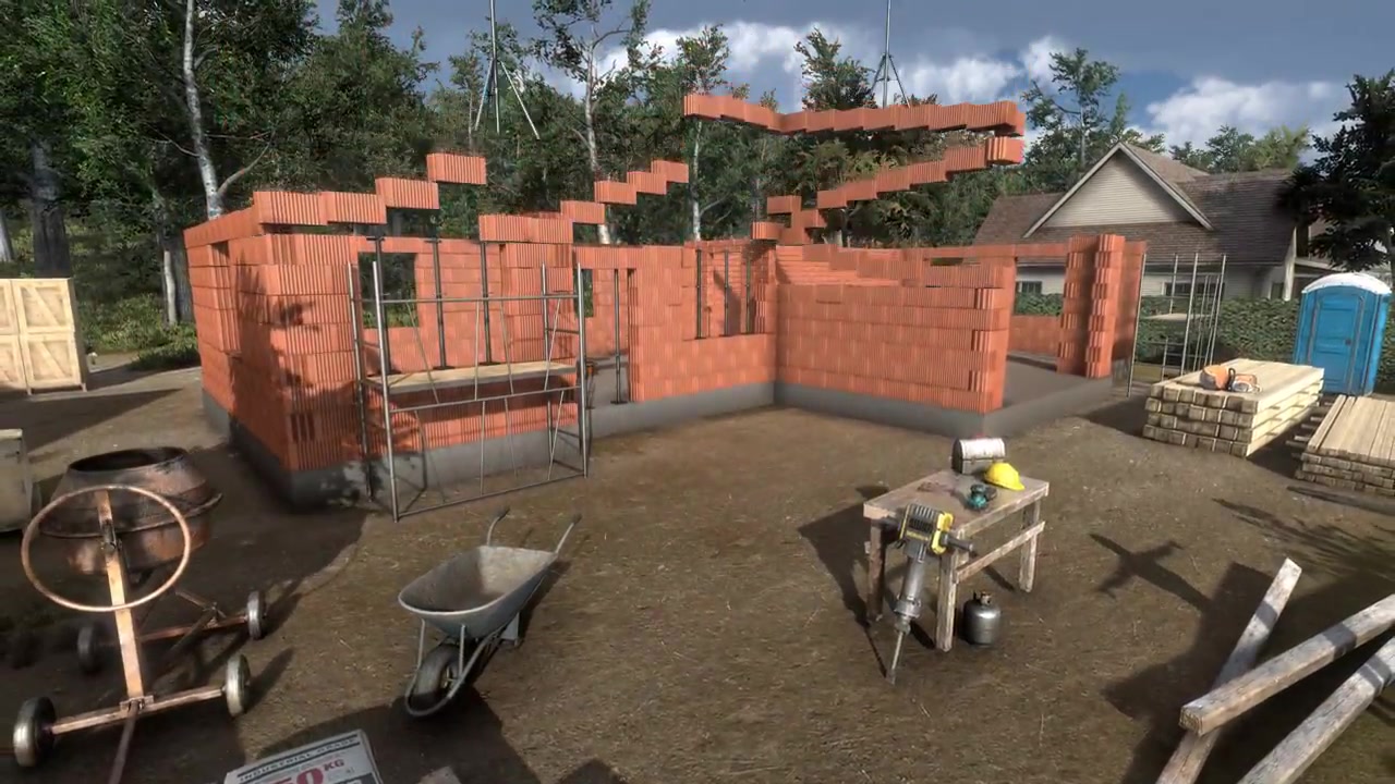 steam《盖房模拟器》开放试玩