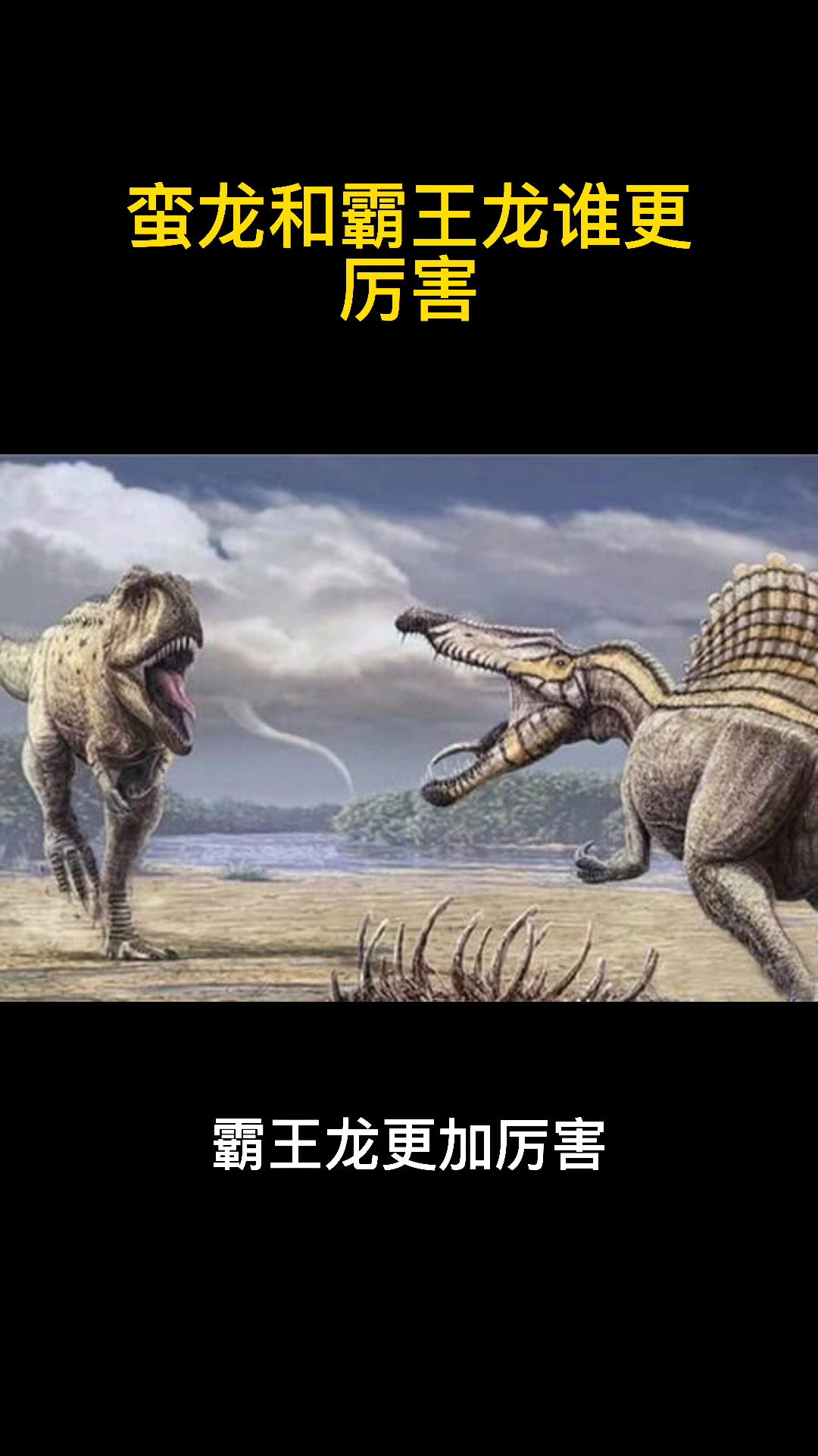 蛮龙和霸王龙谁更厉害