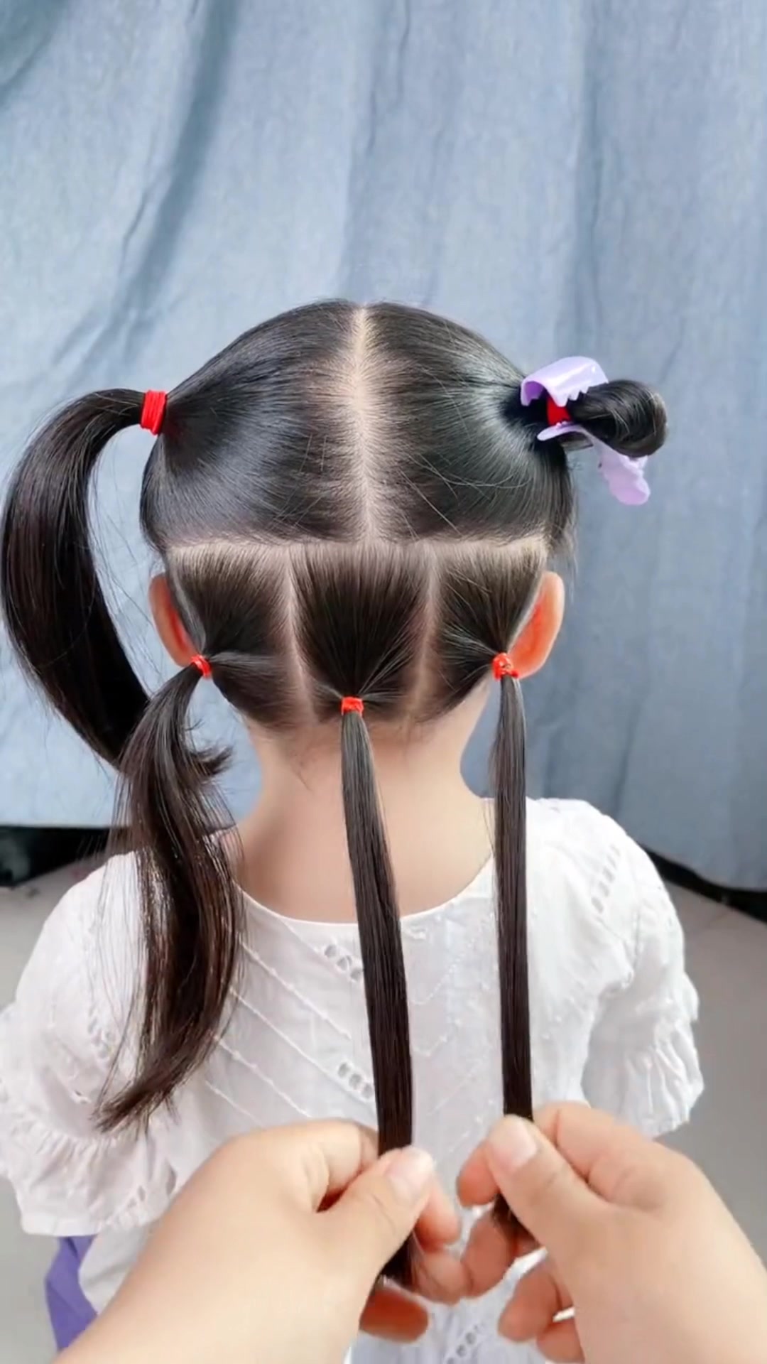 小孩梳头发型即简单又好看