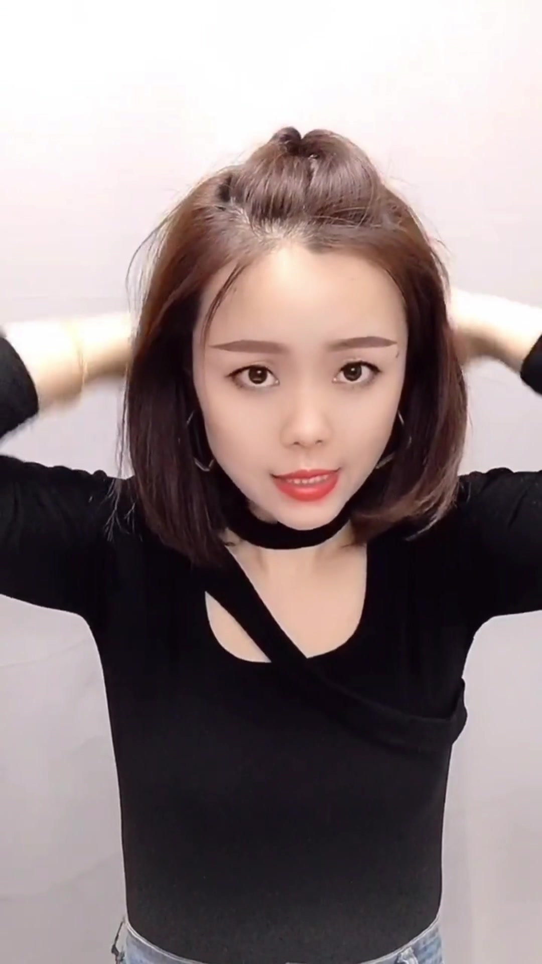 短发怎么扎头发好看又简单.