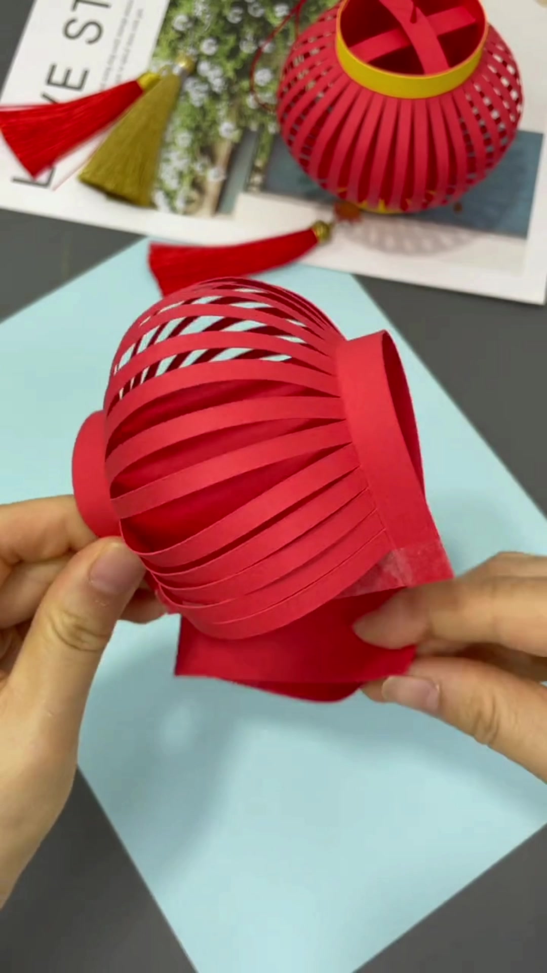 幼儿园中秋灯笼制作视频