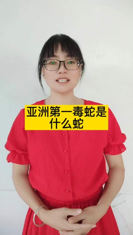 亚洲第一毒蛇是什么蛇?银环蛇.