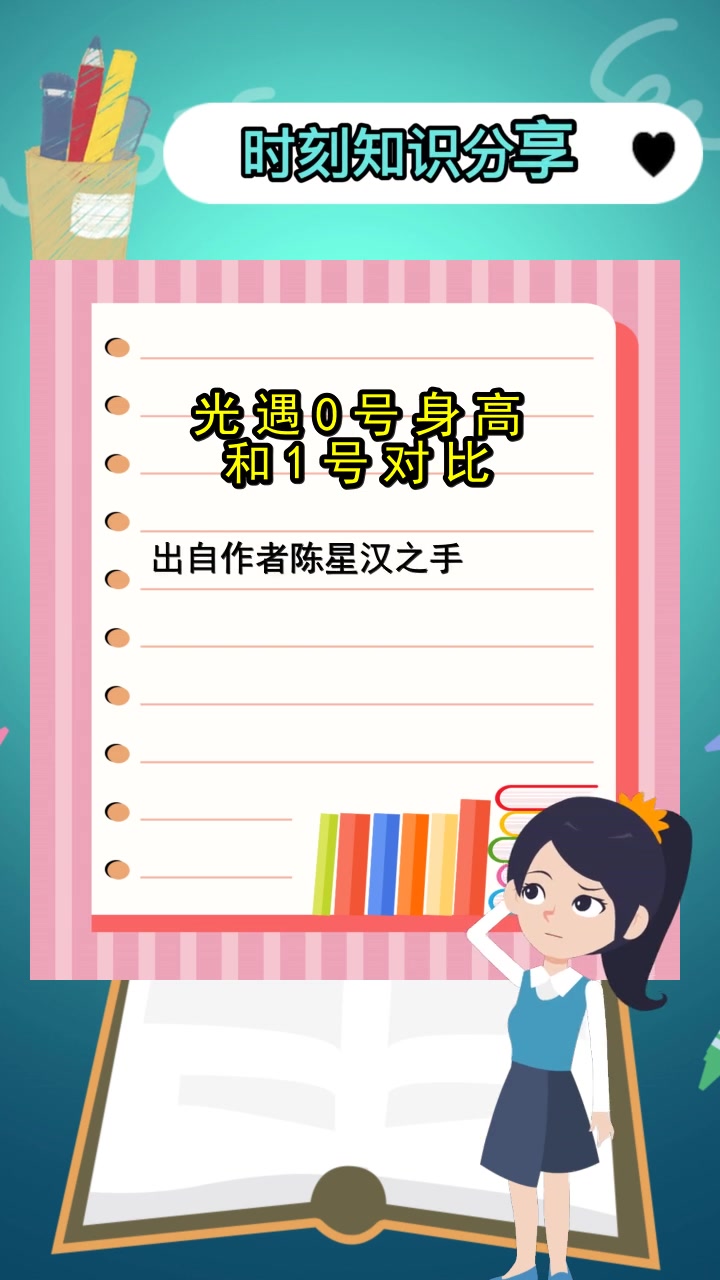 光遇0号身高和1号对比,来了解下吧