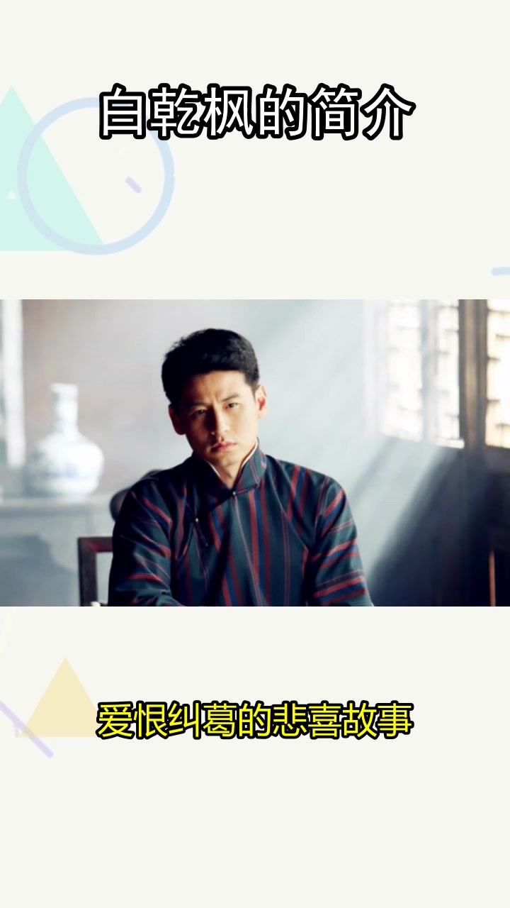 白乾枫的简介你现在懂了吗