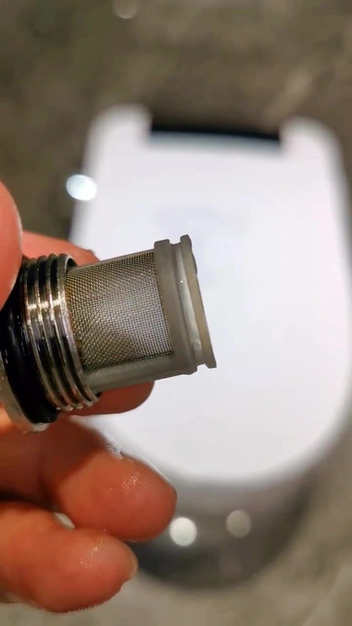 智能马桶滤网拆洗教程