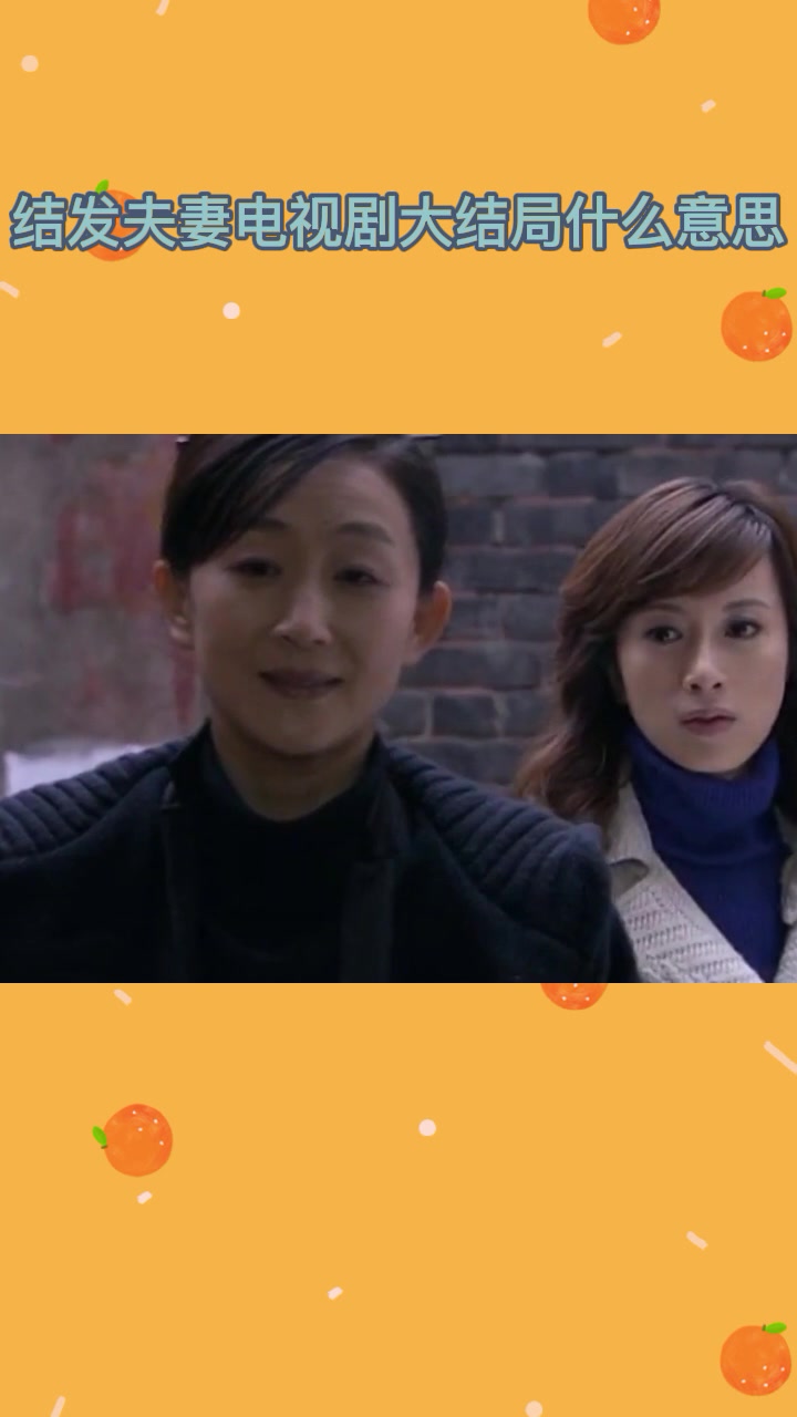 结发夫妻电视剧大结局是什么意思