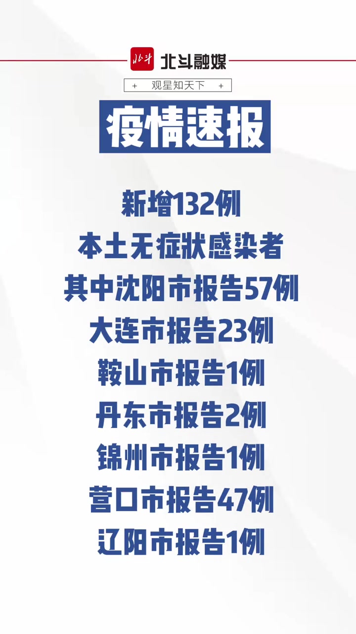 3月25日024时辽宁省新增14例本土新冠肺炎确诊病例132例本土无症状