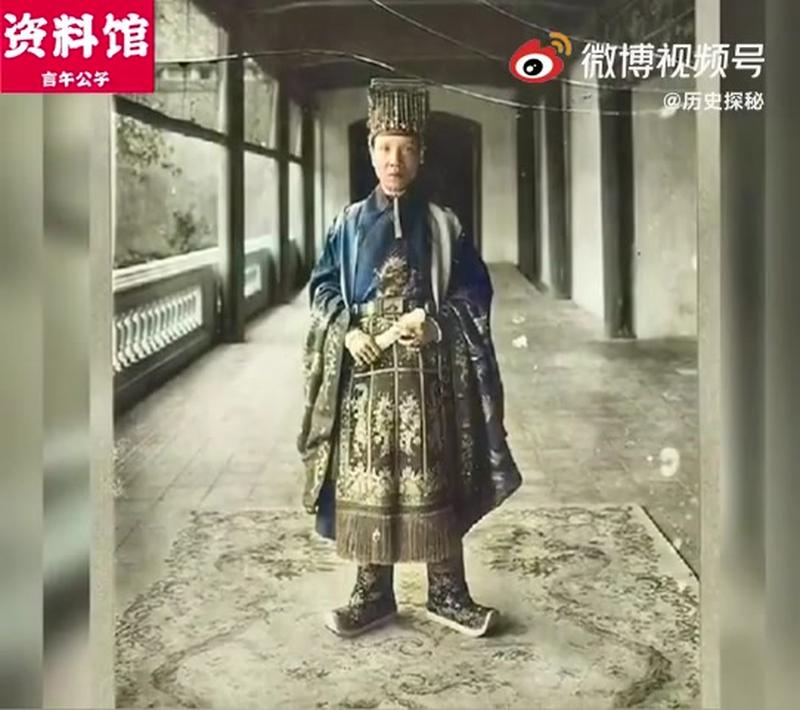 【珍贵影像】1920年， 越南阮朝第12任皇帝——启定帝。 #越南#,历史,中国历史,好看视频