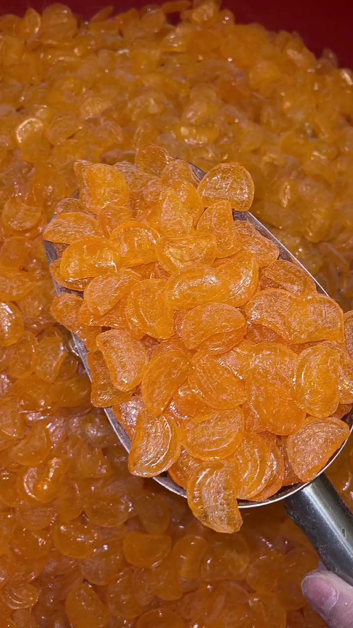 小时候的回忆 硬橘子瓣糖 童年味道