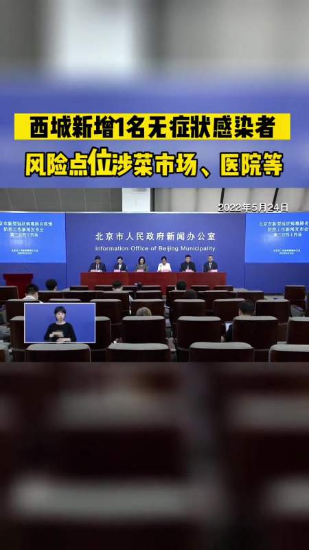 北京西城区新增1名无症状感染者,风险点位涉菜市场,医院等.