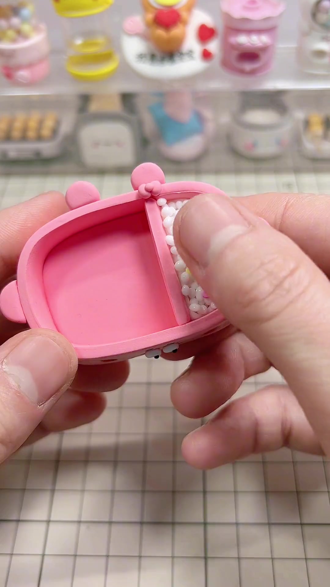 迷你派大星便当做好了开饭啦粘土手工食玩