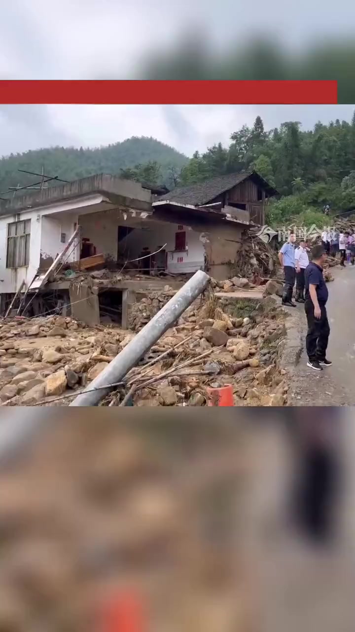6月18日广西柳州融水突发地质灾害目前造成4人死亡1人失联失联1人正在