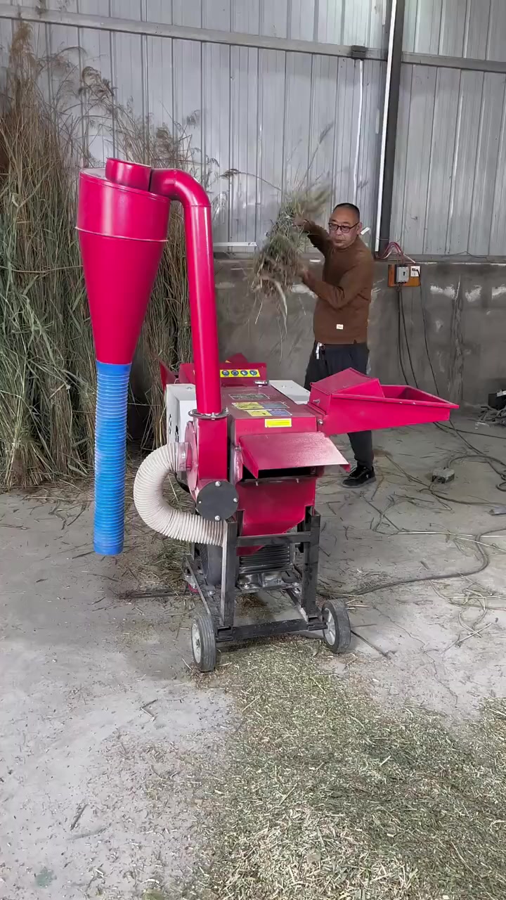 养殖好帮手 铡草揉丝机 全能王铡草揉丝粉碎一体机