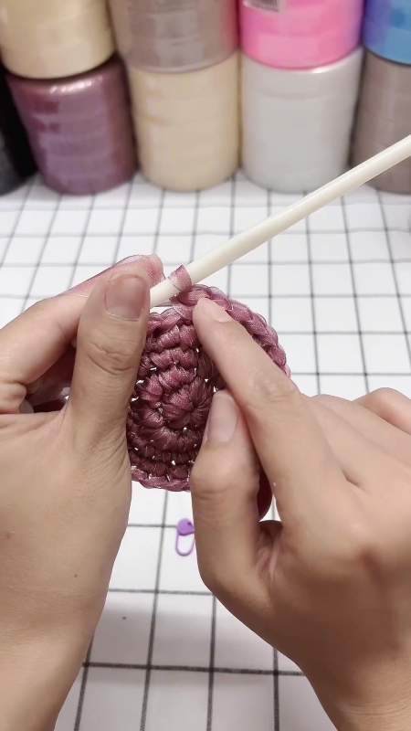 丝带水桶帽教程3 手工diy 手工 手工编织零基础教学-度小视