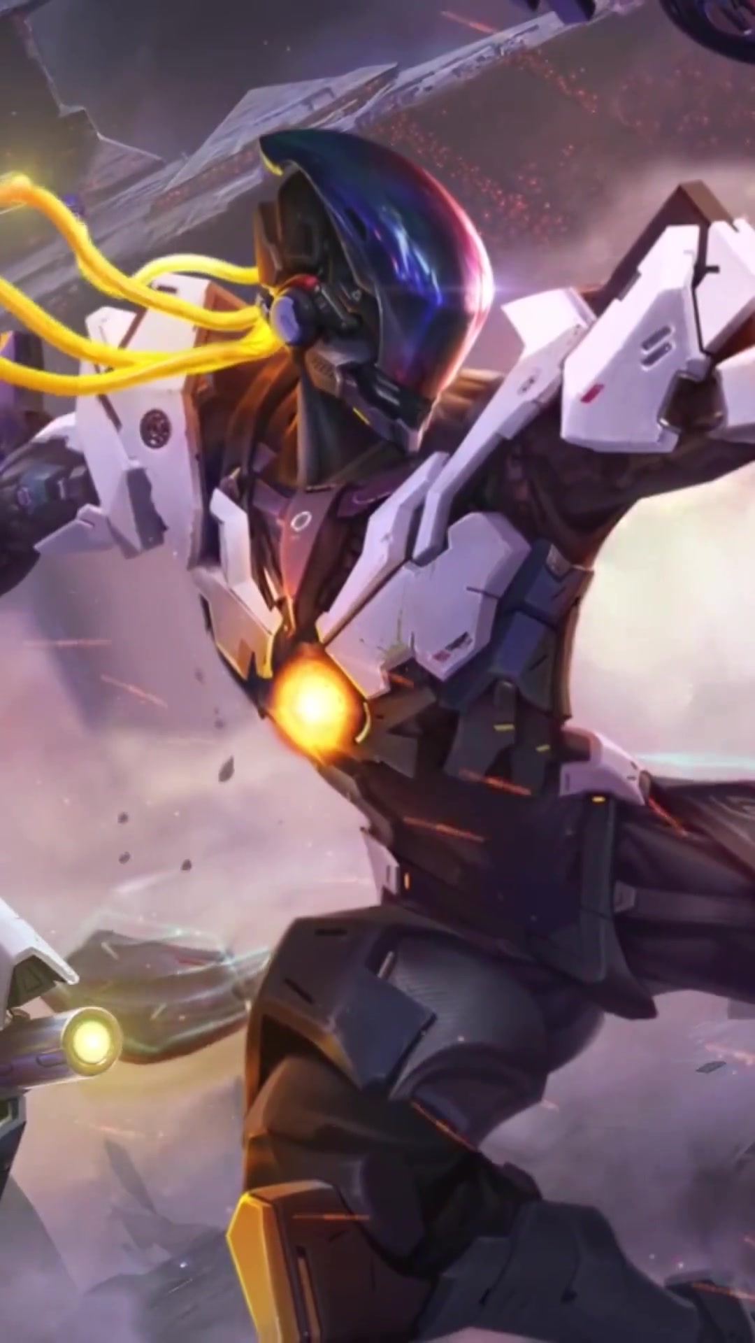 后羿-无尽星芒 动态背景皮肤海报