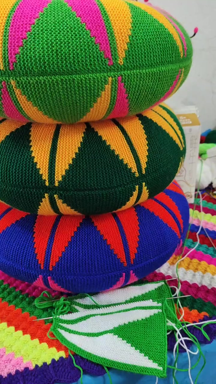 手工编织南瓜抱枕南瓜抱枕