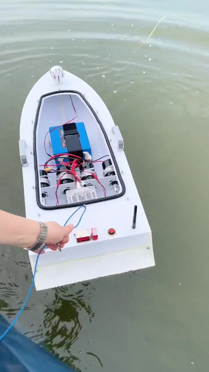 拉网船不锈钢拉网船4桨叶加强版可拉8高