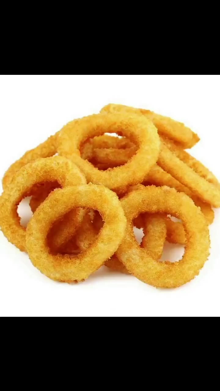 黄金酥脆鱿鱼圈油炸流水线