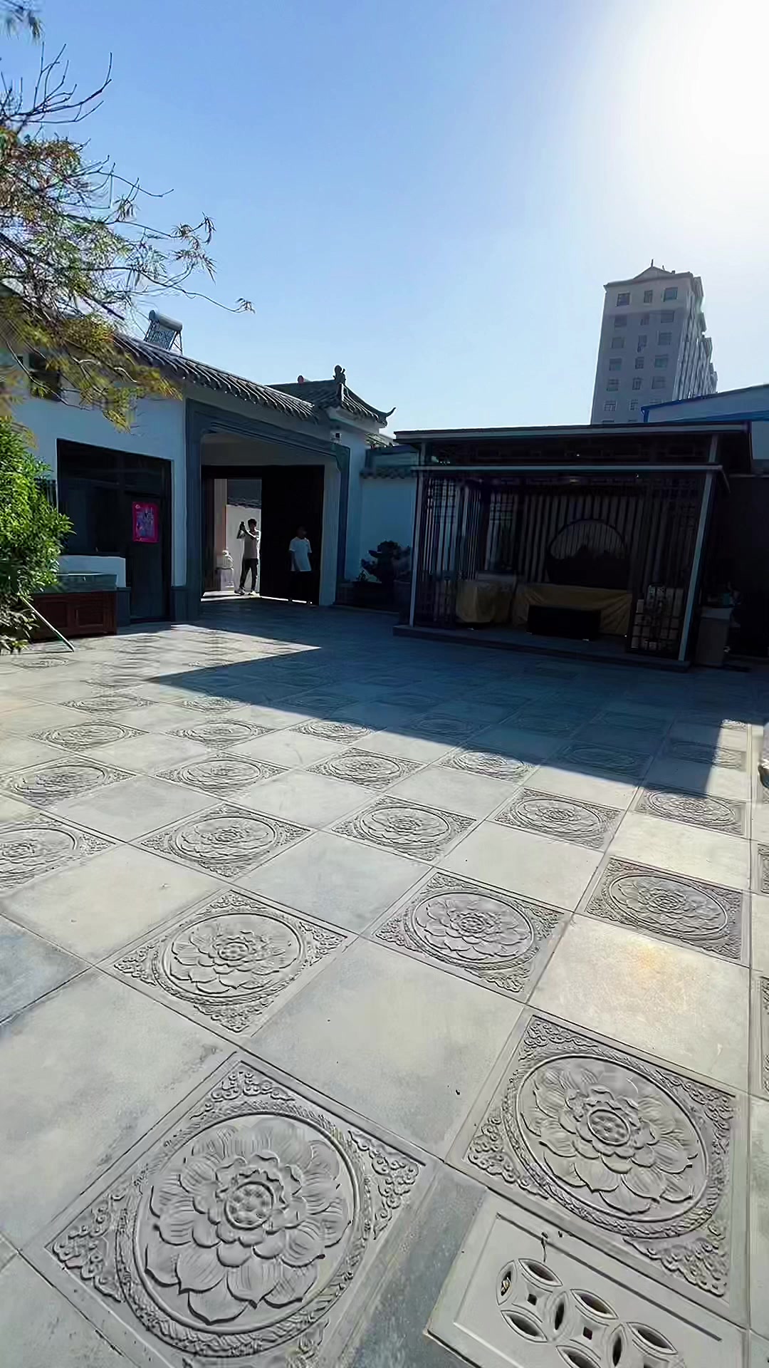 农村自建房中式别墅庭院余生就择此终老