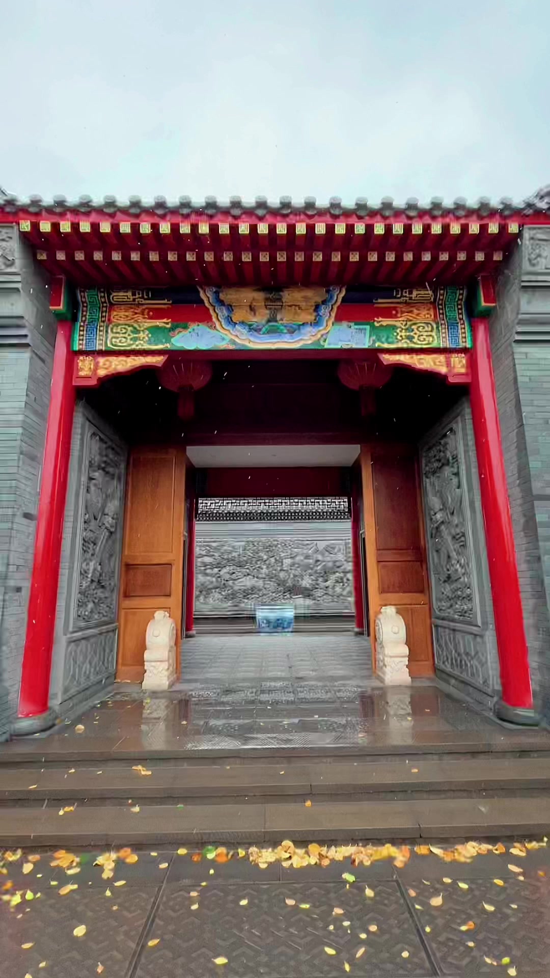 四合院园林景观山墙砖雕影壁墙,你怎么选