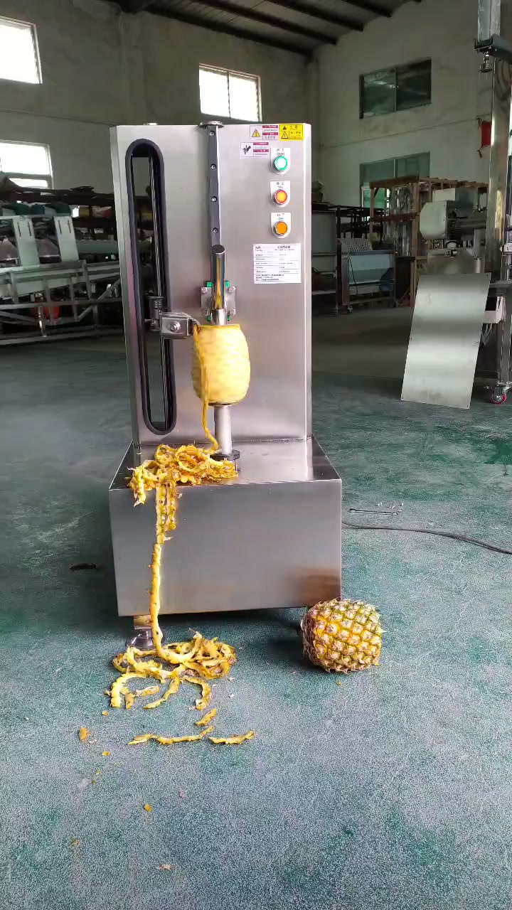 全自动南瓜削皮机看完你就知道它的妙处了