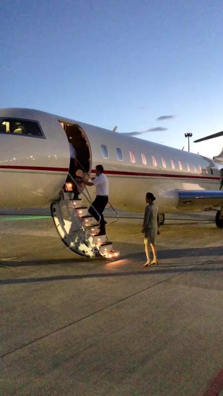 一起看飞机 追飞机的人 公务机 湾流g550