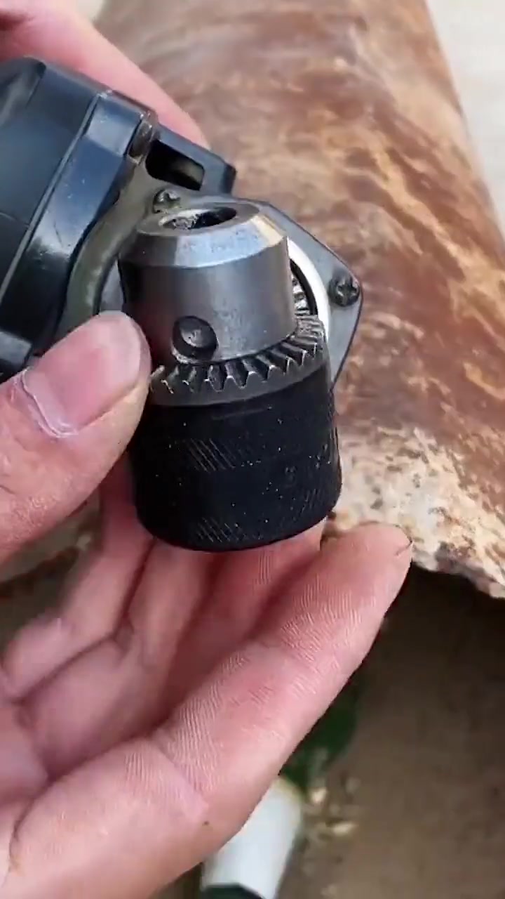 角磨机改装电钻一机两用太方便啦电动工具五金工具