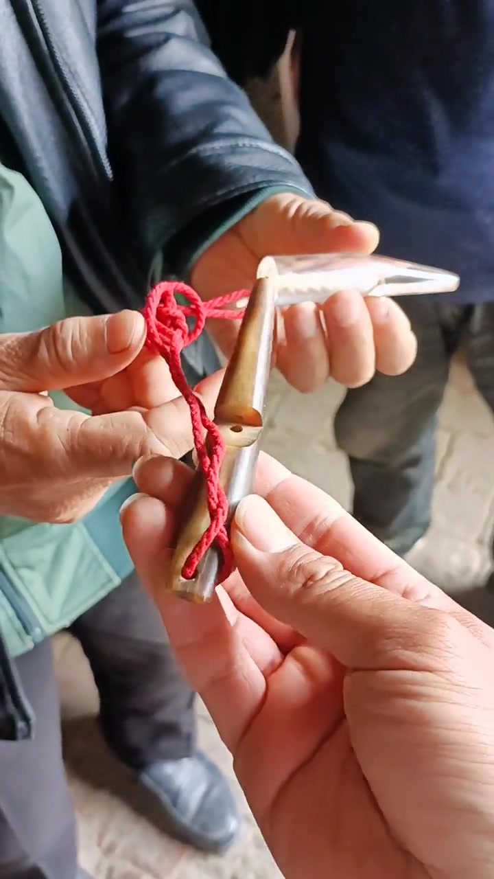 彩云易散琉璃碎 老物件 传承传统文化 牛角哨子 鹌鹑哨子