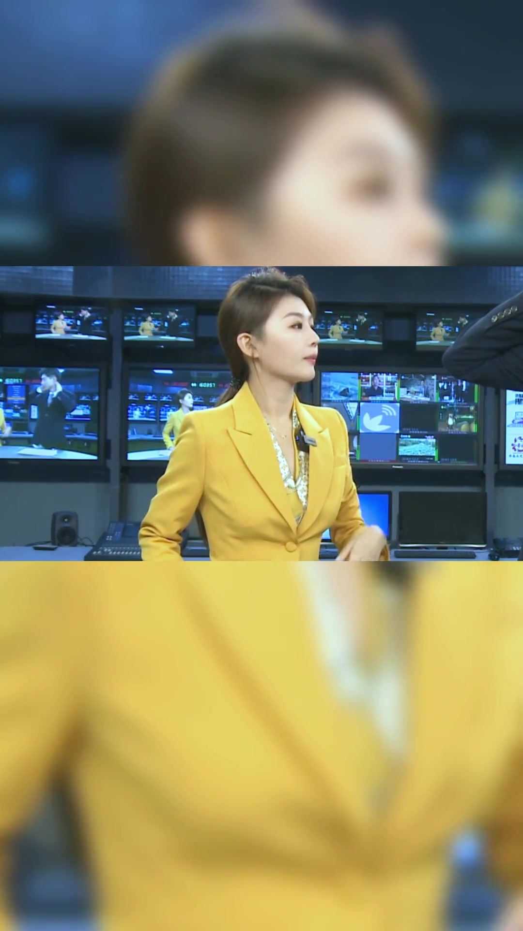 我是怕他赶不上直播才拦住他的你们相信我大v说主持人yoyo酱