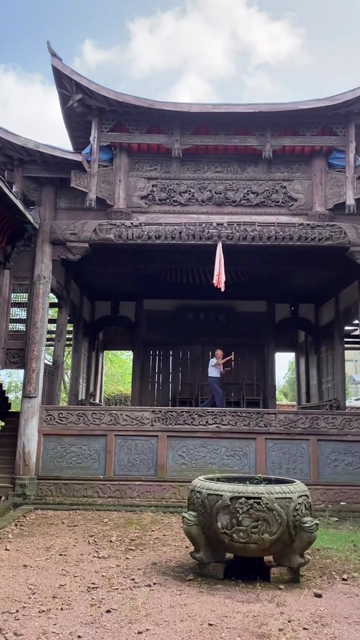 清代武状元府,雕刻栩栩如生霸气十足