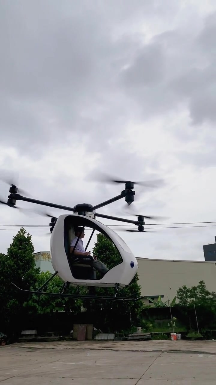 电动载人直升机日常飞行