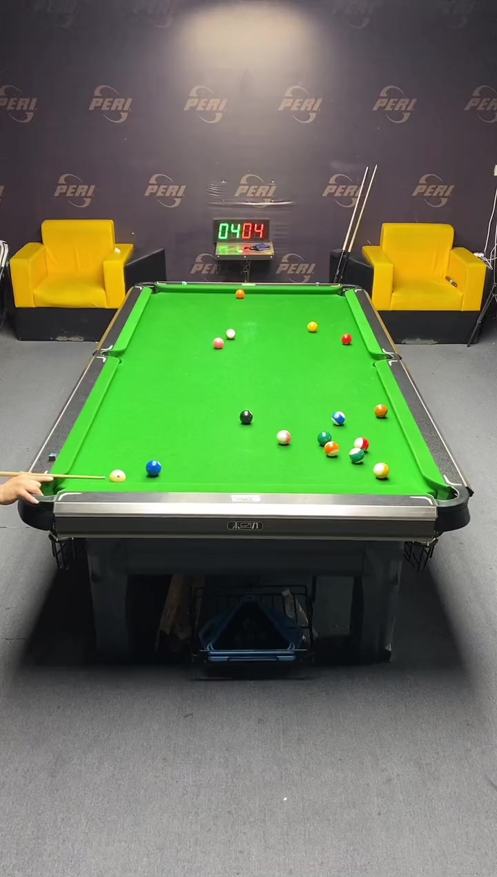 台球是一种生活一杆清台