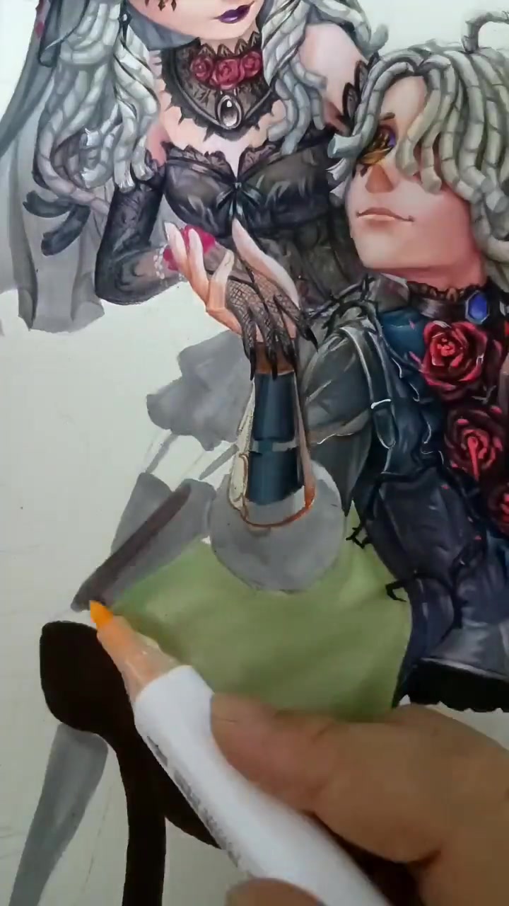 画画手绘第五人格情皮心理学家