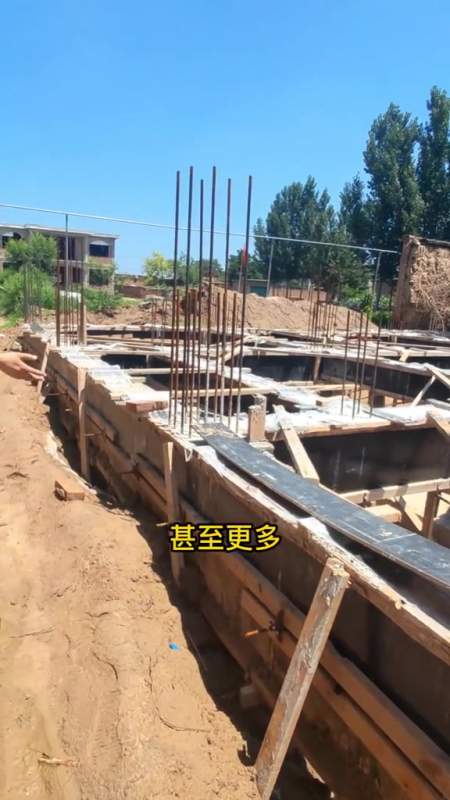 框架结构基础没有护坡的话,需要加大～农村自建房-度小视